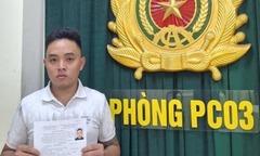 Đối tượng truy nã Chu Thái Anh ra đầu thú