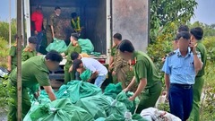 Phát hiện hơn 4 tấn  "kem trộn " không có thông tin về nguồn gốc, xuất xứ 