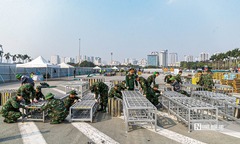 Bên trong trận địa pháo chào mừng thành công Đại hội XIV của Đảng