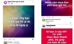 Cảnh báo thủ đoạn lừa đảo mua bán vàng, bạc giá giá rẻ trên mạng xã hội