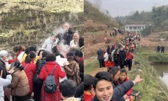 Chàng trai  "chịu chơi " mổ lợn, gói 10.000 chiếc bánh, mời cả nghìn người lạ ăn Tết