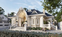 Mẫu biệt thự 1 tầng đẹp