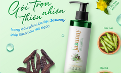 Công thức vàng từ 13 dược liệu Việt – Đột phá trong điều trị gàu và ngứa da đầu của thương hiệu Jasunny