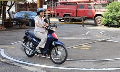 Bộ Công an thống nhất bỏ một bài thi khi sát hạch bằng lái xe máy