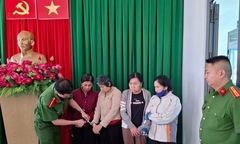 Triệt phá đường dây lô đề ở Lâm Đồng, bắt Đoàn Thị Thu Trang cùng 3 người khác
