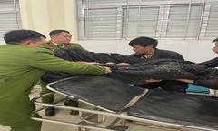 Người phụ nữ mang thai 8 tháng bị đá lăn trúng đầu và bụng trong lúc đi lấy củi