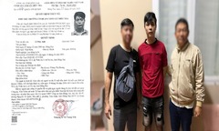 Đối tượng truy nã bị bắt khi về  "thăm nhà "