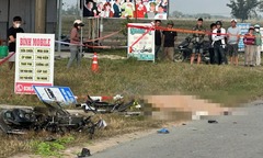 Vụ ô tô tải gây tai nạn trước cổng trường, khiến một học sinh lớp 10 tử vong: Camera tại hiện trường ghi gì?