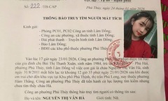 Nữ sinh 15 tuổi ở Lâm Đồng mất liên lạc nhiều ngày, công an công bố đặc điểm nhận dạng