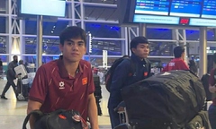 U23 Việt Nam đang trên đường về nước, Đình Bắc tiết lộ  "rất thèm phở " Việt Nam