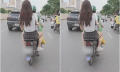 Không đội mũ bảo hiểm nhưng ngồi sau xe, bị phạt bao nhiêu tiền?