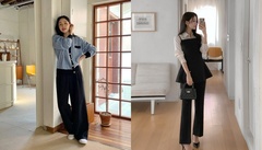 Cách mix một chiếc quần đen