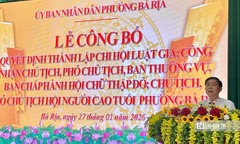 Thêm “cầu nối pháp luật” cho người dân với Chi hội Luật gia phường Bà Rịa