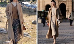 Phối đồ công sở ngày đông