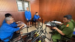 Triệt phá đường dây chuyên chế tạo súng để bán kiếm lời, thu giữ hàng ngàn viên đạn