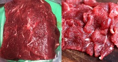Làm sao phân biệt thịt bò thật - giả?