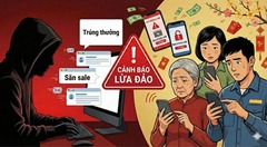 Công an cảnh báo chiêu trò lừa đảo  "Nhận quà, trúng thưởng " và săn sale dịp Tết, người dân  "3 KHÔNG - 2 CẦN "