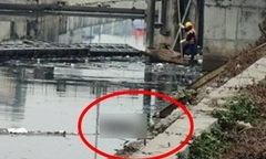 Xác minh danh tính thi thể nam giới nổi trên sông Tô Lịch, Hà Nội
