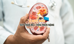 Bí quyết ngăn suy thận độ 1 tiến triển nặng