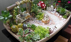 Ý tưởng làm vườn trong nhà nhỏ