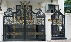 Các mẫu cổng nhà đẹp ở nông thôn