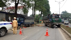 Thông tin chức thức vụ tai nạn khiến một cán bộ CSGT hy sinh ở Thái Nguyên