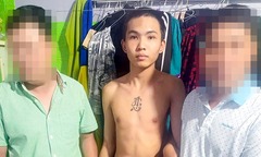Bắt đối tượng truy nã đặc biệt nguy hiểm có hình xăm  "lạ "