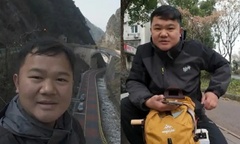 Đi bộ 1.400km về quê ăn Tết, chàng trai trẻ  "thổi bay " mỡ máu và giảm 12,5kg