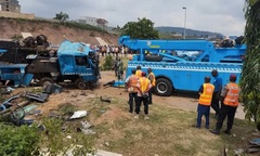 Tai nạn xe đầu kéo kinh hoàng ở Nigeria, ít nhất 30 người thiệt mạng