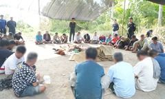 Đột kích sới gà, bắt giữ 34 đối tượng đá gà ăn thua bằng tiền