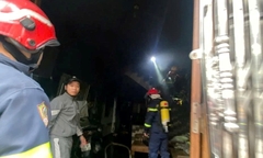 Hải Phòng: Kịp thời giải cứu hai người trong vụ hỏa hoạn sáng Mùng 1 Tết