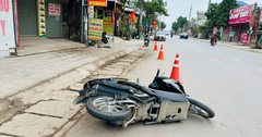 Khống chế đối tượng manh động, đâm xe vào CSGT trên Quốc lộ 37