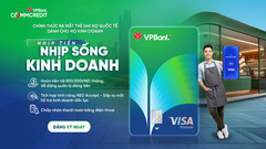 Thẻ ghi nợ kinh doanh VPBank CommCredit Visa: Giữ nhịp tiền, sống nhịp kinh doanh