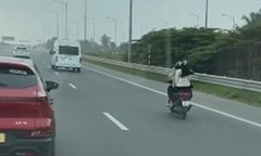 Xác định danh tính nữ sinh viên chạy xe máy vào đường cao tốc Hà Nội-Hải Phòng