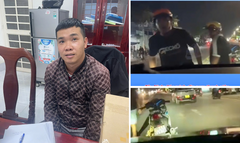 Xử phạt nam thanh niên chặn đầu xe taxi gây sự sau va chạm giao thông ở Tây Ninh