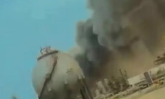 Cháy lớn tại cơ sở lọc dầu chủ chốt ở Saudi Arabia, sau đòn tấn công của Iran bằng UAV