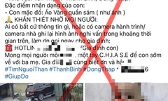 Công an bác tin cháu bé 2 tuổi ở Đồng Tháp bị bắt cóc, xác định tài khoản đăng tải thông tin là ảo