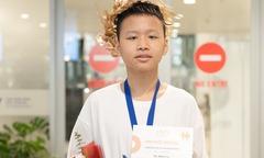  "Siêu trí tuệ " lớp 8 dự thính toán đại học, hạ gục dàn đối thủ quốc tế để ẵm huy chương AI thế giới