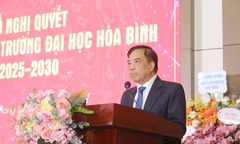 Chân dung tân Hiệu trưởng Trường Đại học Hòa Bình