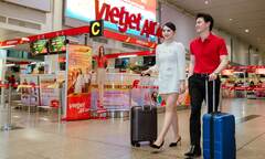 Bay cùng Vietjet, nhận ngay 20kg hành lý miễn phí và cơ hội trúng 01 lượng vàng 999,9