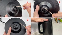 Lấy que tăm cắm vào ấm siêu tốc có lợi ích gì?