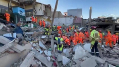 Clip: Hiện trường vụ sập viện dưỡng lão, 8 người tử vong, 4 người mất tích