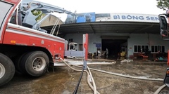 Hà Nội: Kịp thời dập tắt đám cháy tại công ty cổ phần bao bì