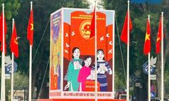 Hà Nội rực rỡ cờ hoa chào mừng ngày hội toàn dân