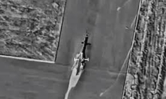 Israel công bố video dội hỏa lực, bắn nổ trực thăng đa nhiệm của Iran