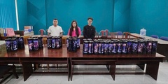 Triệt phá đường dây bán "khí cười " tận nhà do Huỳnh Đức Cường cầm đầu