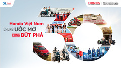 Honda Việt Nam và hành trình 30 năm  "Chung ước mơ - Cùng bứt phá "