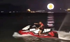 Xử phạt nam TikToker phóng mô tô nước trên bãi tắm công cộng ở Nha Trang