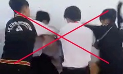 Xác minh clip nam sinh lớp 8 bị bạn đánh "hội đồng " trong lớp ở Lâm Đồng