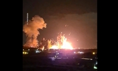 Ông Trump đăng video vụ nổ lớn tại Iran, cảnh báo  "đanh thép " tới Tehran